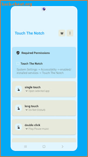 Touch The Notch screenshot