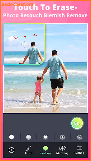 Touch To Erase - Photo Retouch Blemish Remove screenshot