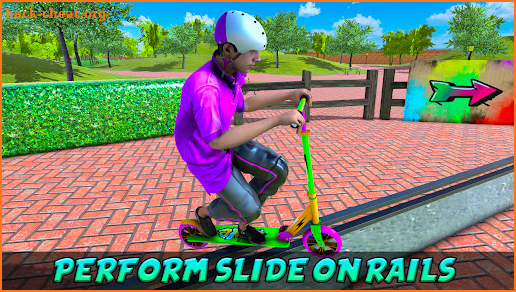 Touchgrind Scooter Tricks 3d screenshot