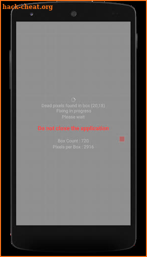 Touchscreen Dead pixels Repair screenshot