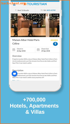 Touristian Hotels, Flights & Cars screenshot