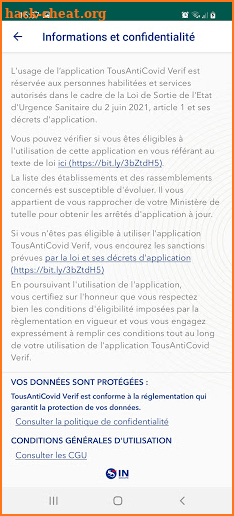 TousAntiCovid Verif screenshot