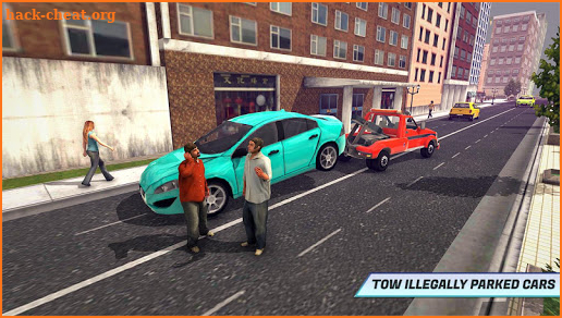 Tow Truck Car Transporter Driving And Parking screenshot