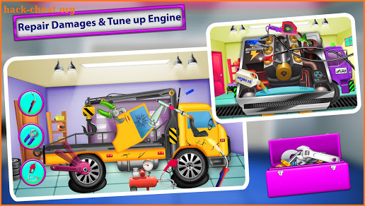 Tow Truck Repairing: Auto Vehicle Garage screenshot