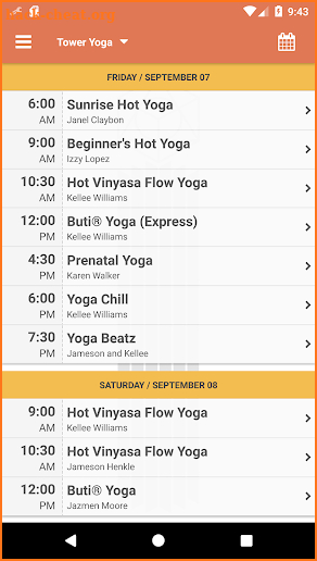 Tower Yoga screenshot