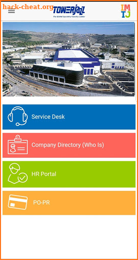 TowerJazz Corp App screenshot