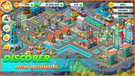 Town City - Village Building Sim Paradise Game 4 U screenshot