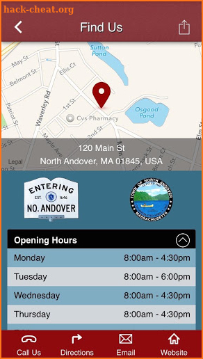 Town of North Andover, MA screenshot