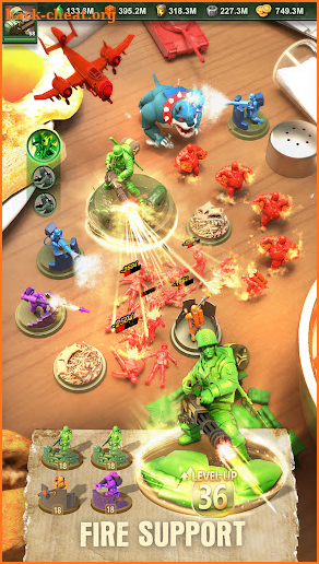 Toy Army Men Defense: Merge screenshot