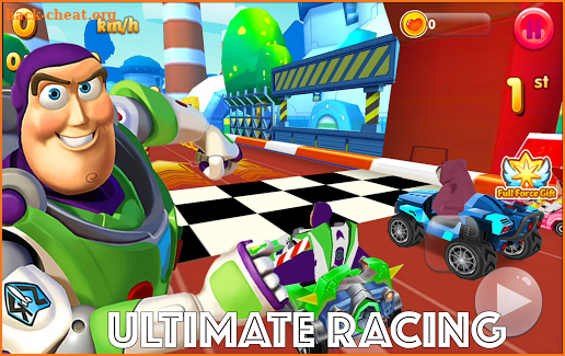 Toy Game Story : Buzz Lightyear Vs Woody Racing screenshot