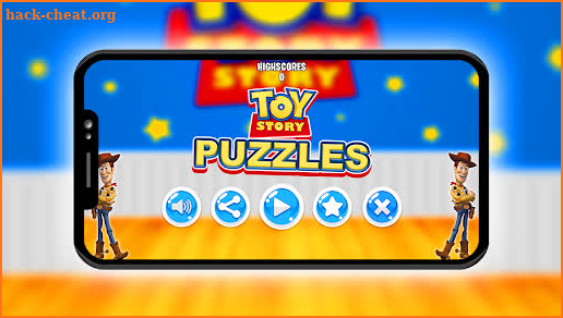 Toy Story puzzle cartoon fun screenshot