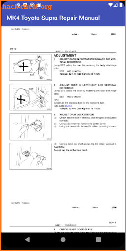 Toyota Supra MK4 Repair Manual screenshot