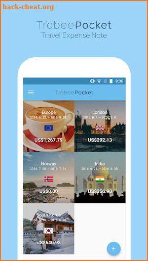 Trabee Pocket : Travel Expense screenshot