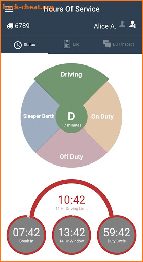 TrackEnsure ELD screenshot