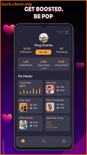 TrackPro- Plus Real Followers, Likes for Instagram screenshot