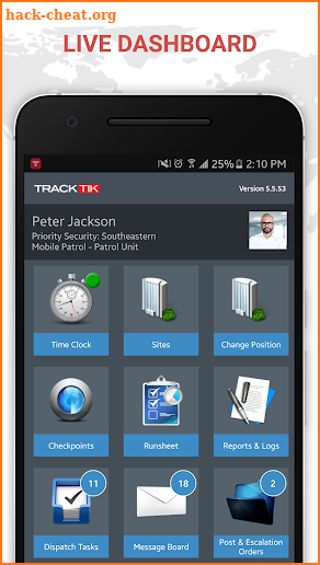 TrackTik Guard Tour screenshot