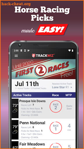 TrackWiz - Horse Racing Tips screenshot