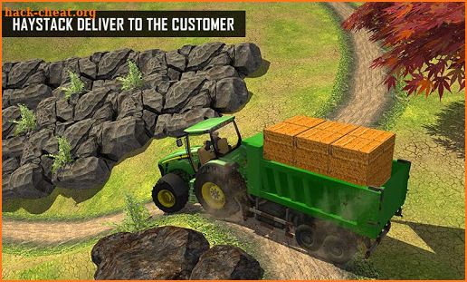 Tractor Driving Plow Farming Simulator Game screenshot