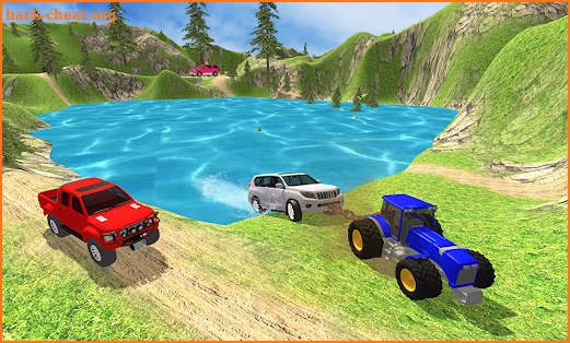 Tractor Towing Car Simulator Games screenshot