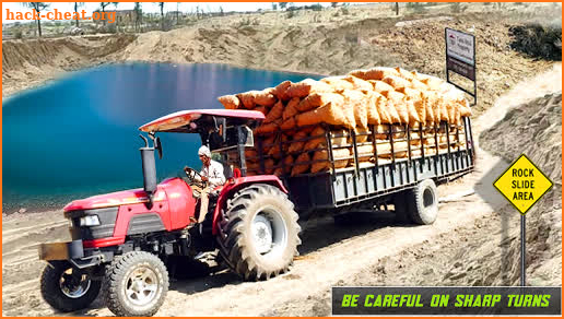 Tractor Trolley Farming Simulation Offroad Truck screenshot