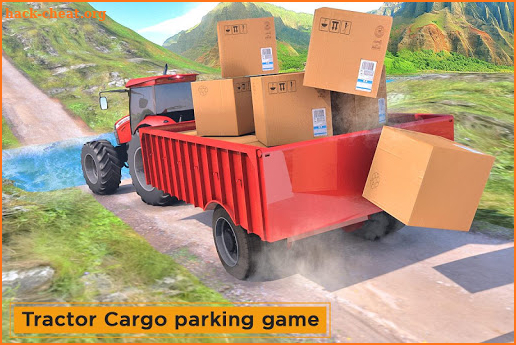 Tractor Trolley Parking Drive screenshot