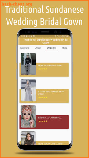 Traditional Sundanese Wedding Bridal Gown screenshot