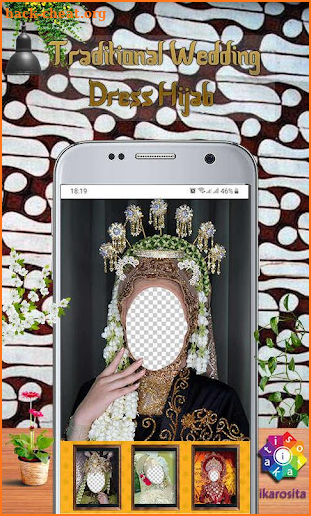 Traditional Wedding Dress Hijab screenshot