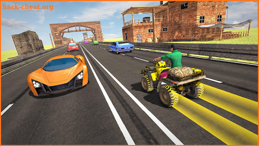 Traffic ATV Bike Quad Riding: Light Racing screenshot