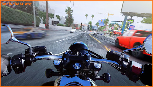 Traffic Moto Bike Rider City screenshot