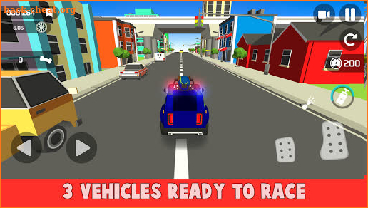 Traffic Paw Racing Adventure screenshot