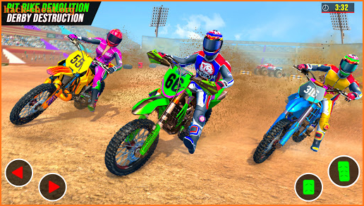 Trail Bike Demolition Derby Crash Stunt Bike Games screenshot