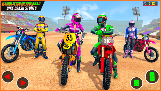 Trail Bike Demolition Derby Crash Stunt Bike Games screenshot