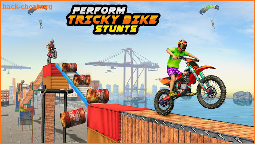 Trail Bike Racing Tricky Moto Bike Stunt Games screenshot