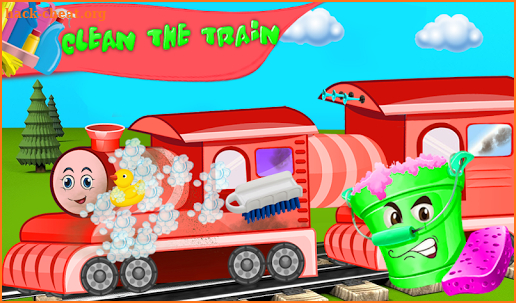 Train Cleanup Repair & Wash Salon screenshot