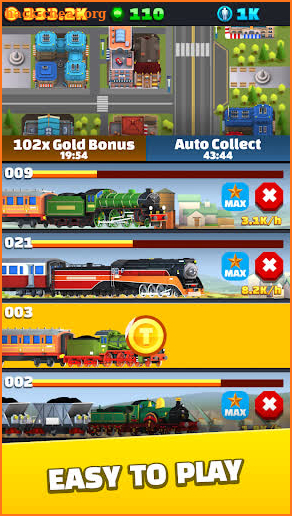 Train Collector: Idle Tycoon screenshot