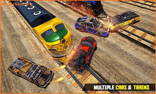 Train Derby Demolition : Car Destruction Sim 2020 screenshot