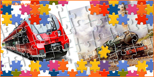 Train Puzzle Games Free screenshot