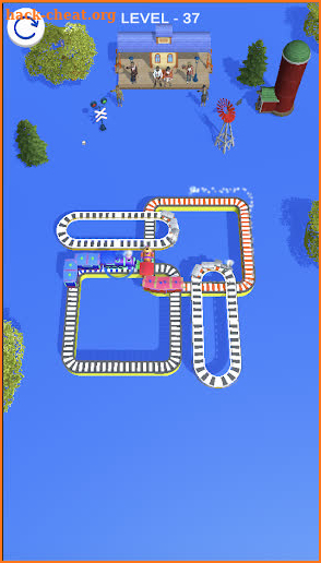 Train Race Road screenshot