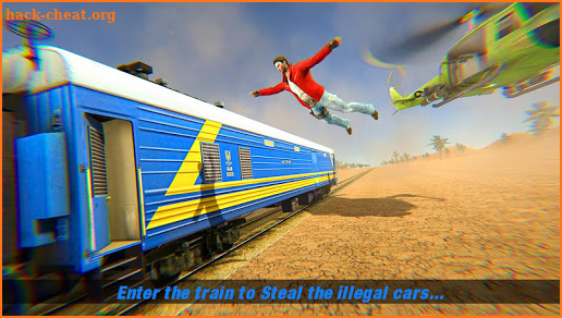 Train Robbery Car Theft - Train Transport Games screenshot