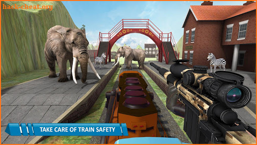 Train Shooting Sniper Attack Simulator screenshot