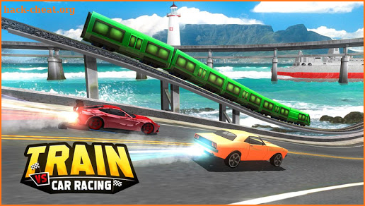 Train Vs Car Racing 2 Player screenshot