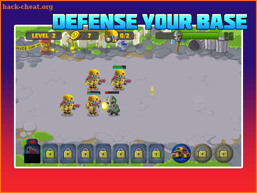 Transform Robot Defense Hero VS Villains screenshot