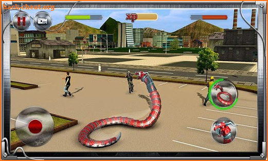 Transform Snake Robot City Battle 2017 screenshot