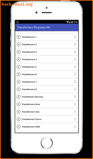 Transformers Ringtones HQ Free screenshot