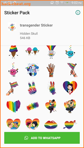 Transgender Sticker for WAStickerApp screenshot