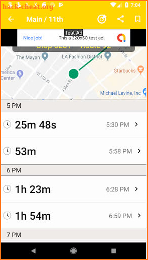 Transit Tracker - Los Angeles screenshot