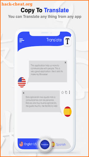 Translate all language : Free translator app screenshot