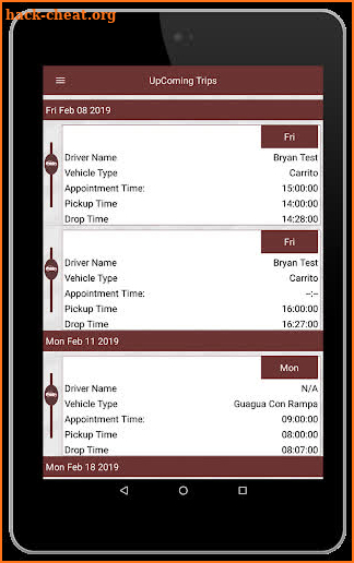 TransMedical Customer screenshot