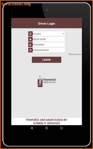 Transmedical Driver screenshot