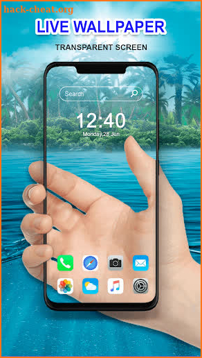 Transparent Live Wallpaper & Transparent screen screenshot